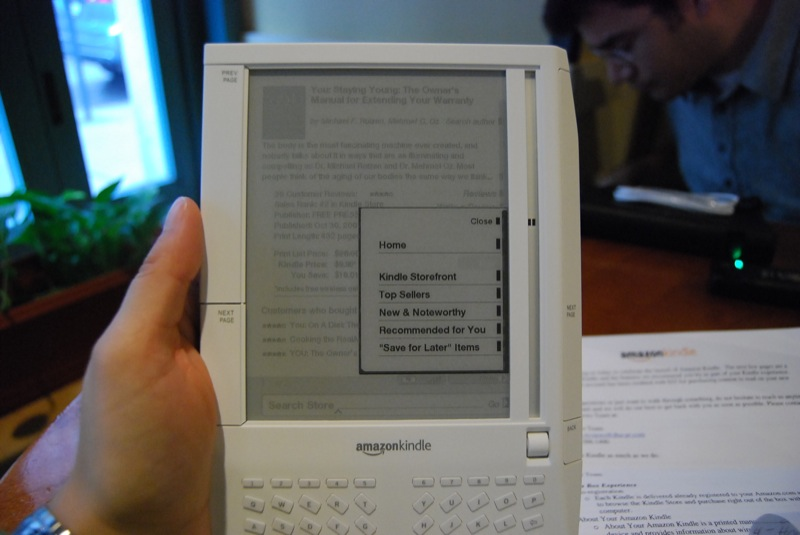 Illustration for article titled Amazon Kindle Hands-On and Questions Answered (Gallery)